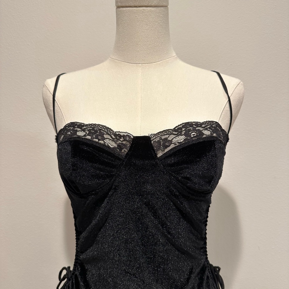 SHEIN Black Lingerie Dress